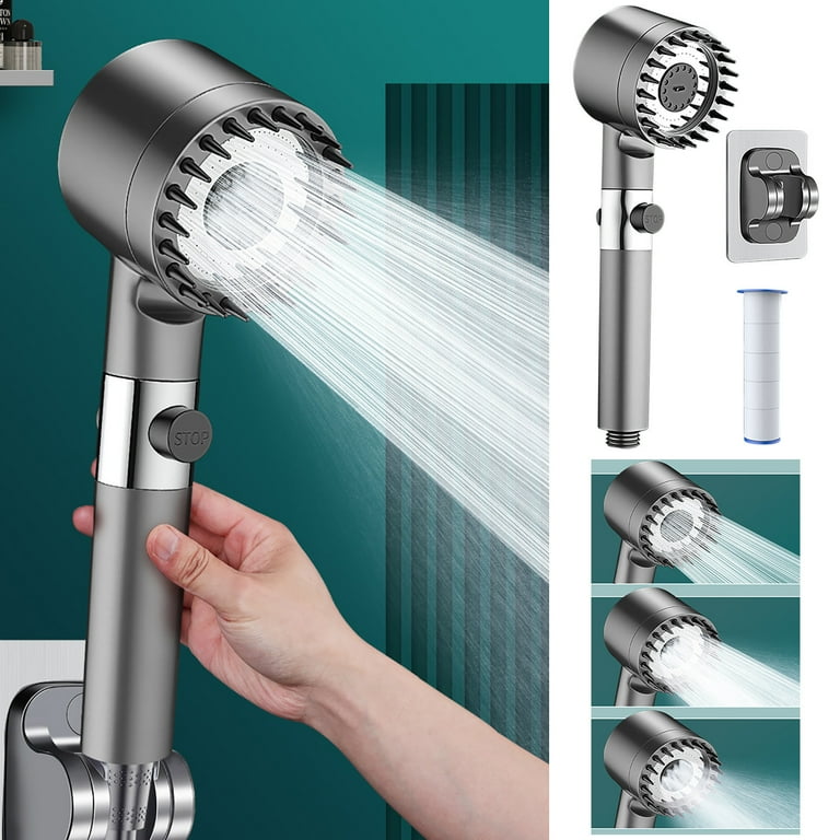 ShowerLux™ 3 Modes Adjustable Shower Head