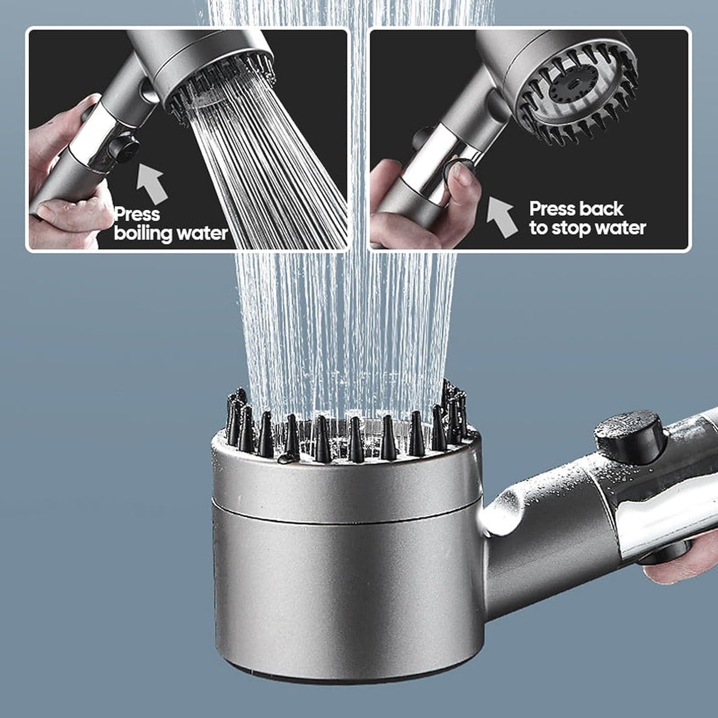 ShowerLux™ 3 Modes Adjustable Shower Head